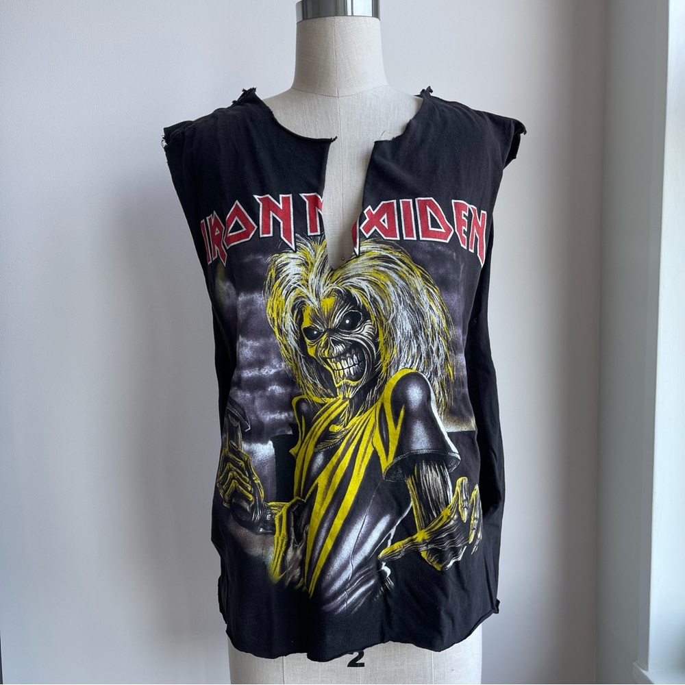 Iron Maiden vintage muscle tee